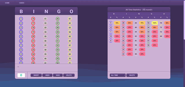 Bingo Tracker